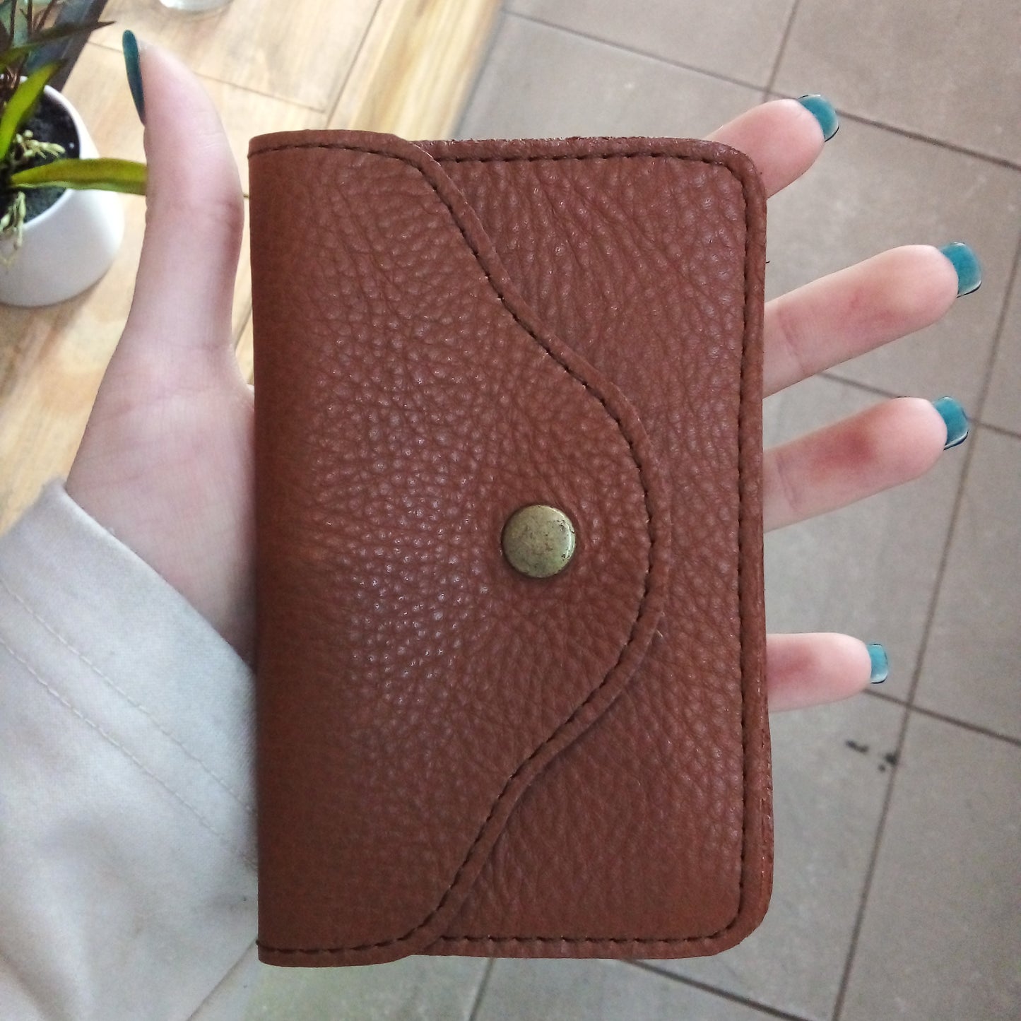 Olivia Lincoln Leather Wallet Tan - Wallet Leather - Olivia Lincoln