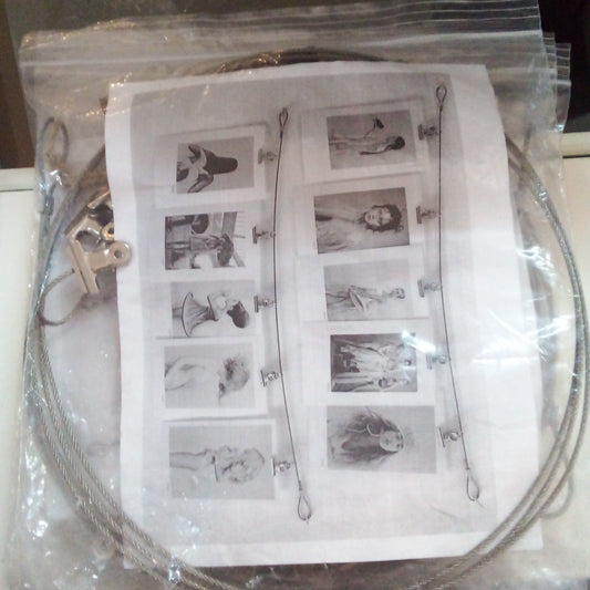 Wall Hanging Photo Display Cable - 2m - - Still life