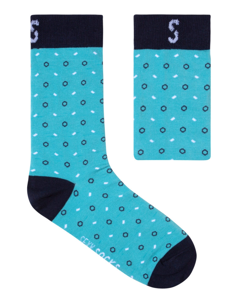 Blue Cotton Socks - Cotton Socks - Sexy Socks