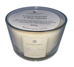 3 Wick Candle in Glass 500g Ylang Ylang
