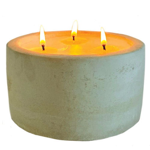 Raw Cement 3 Wick Candle 500g - Seaweed - Candle - Charisma