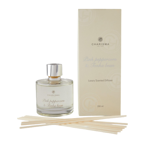 Scented Reed Diffuser 200ml Pink Peppercorn and Tonka Bean