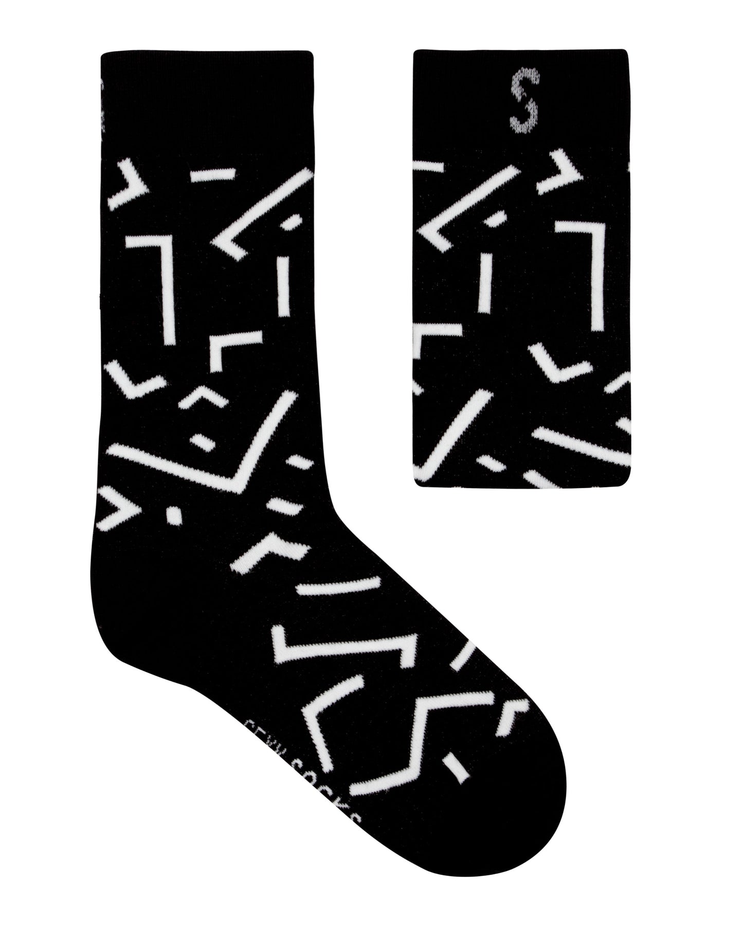 BW Zag Cotton Socks - Cotton Socks - Sexy Socks