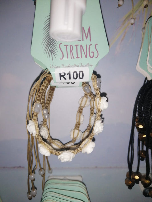 PSB426 Resin Rose Bracelet