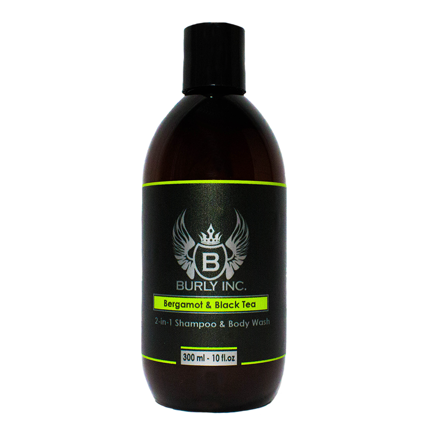 Organic Men's 2 in 1 Shampoo & Body Wash Bergamont & Black Tea- 330ml