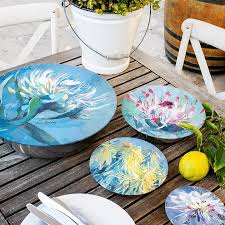 Food Covers Artist Collection - "Fynbos" by Shaune Rogatschnig - Food Container Covers - Greenie