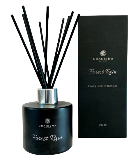 Scented Reed Diffuser 200ml Forest Rain - Diffuser - Charisma
