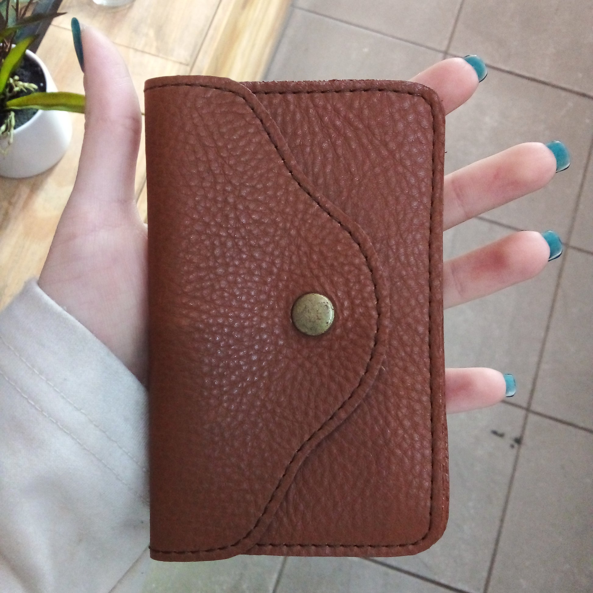 Olivia Lincoln Leather Wallet Tan - Wallet Leather - Olivia Lincoln